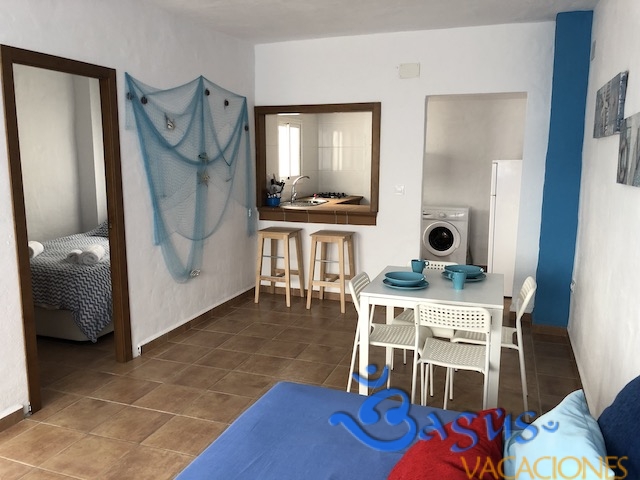 Casa Domingo en el Palmar, económica, 1 dormitorio, acogedora, cerca de la playa