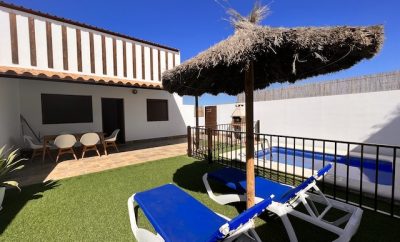Casa en la Playa el palmar con 2 dormitorios piscina privada con wifi el Olivo 6