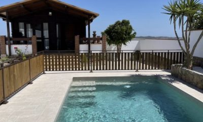 Casa madera Canela con piscina privada